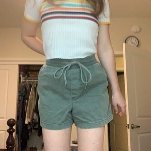 Army Green Gap Shorts
